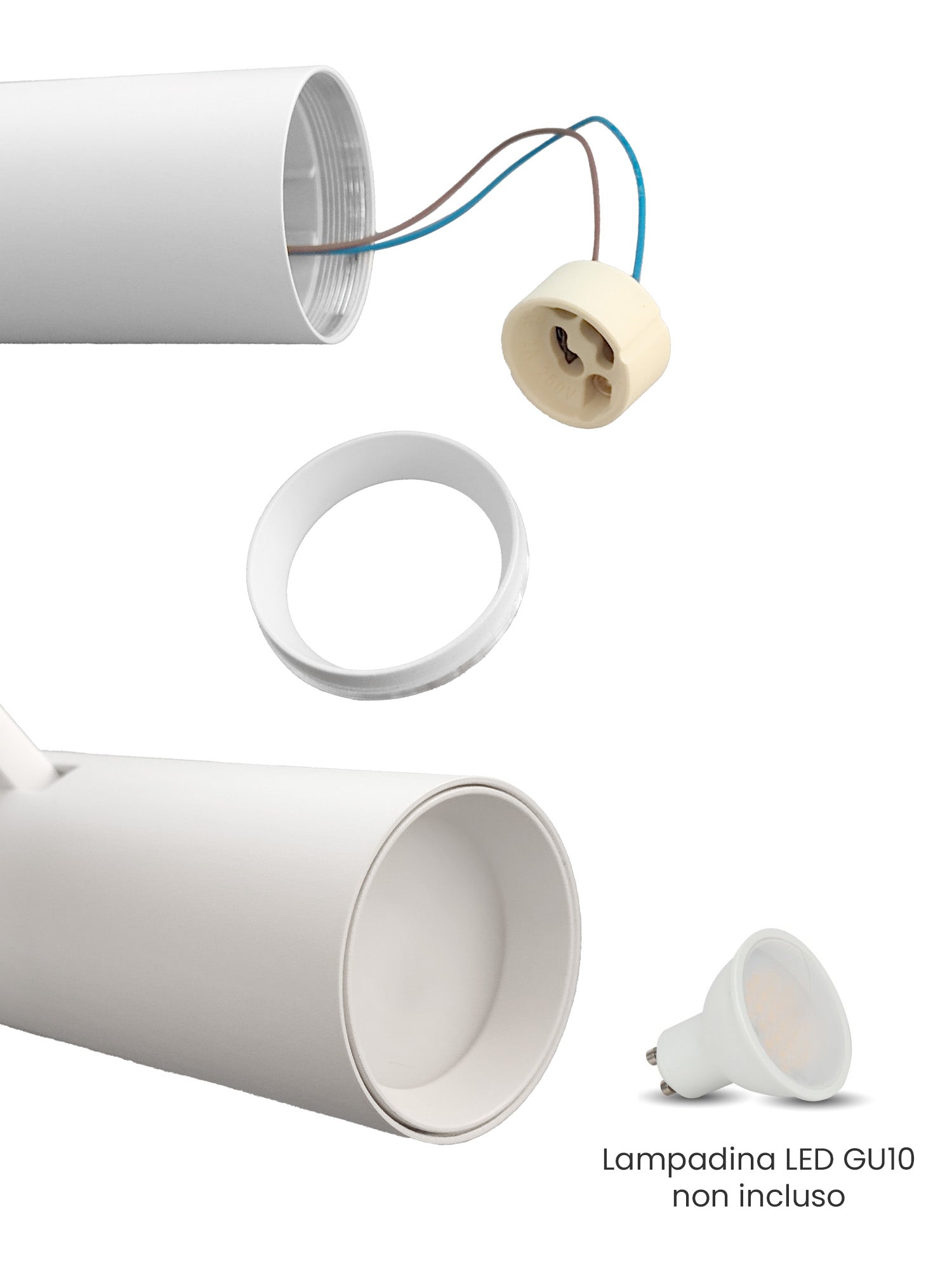 FARO TRIFASE GU10 Immagine secondaria del prodotto