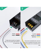 Alimentatore DC 12V 100W DIMMERABILE DIP