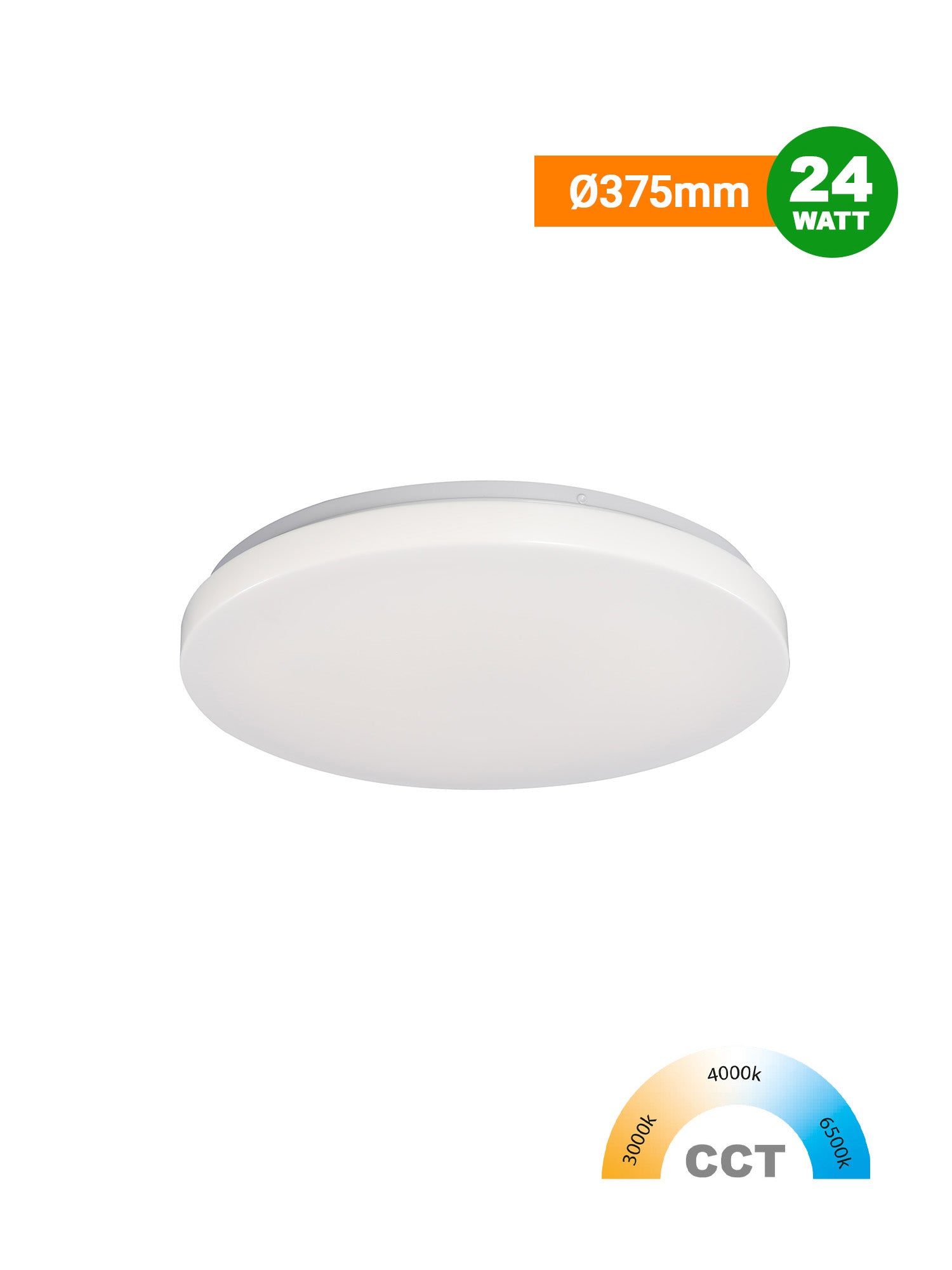 DOME LIGHT Plafoniera LED 3in1 24W/36W SKU 19562 Immagine principale del prodotto