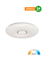 DOME LIGHT Plafoniera LED 3in1 24W/36W SKU 19609