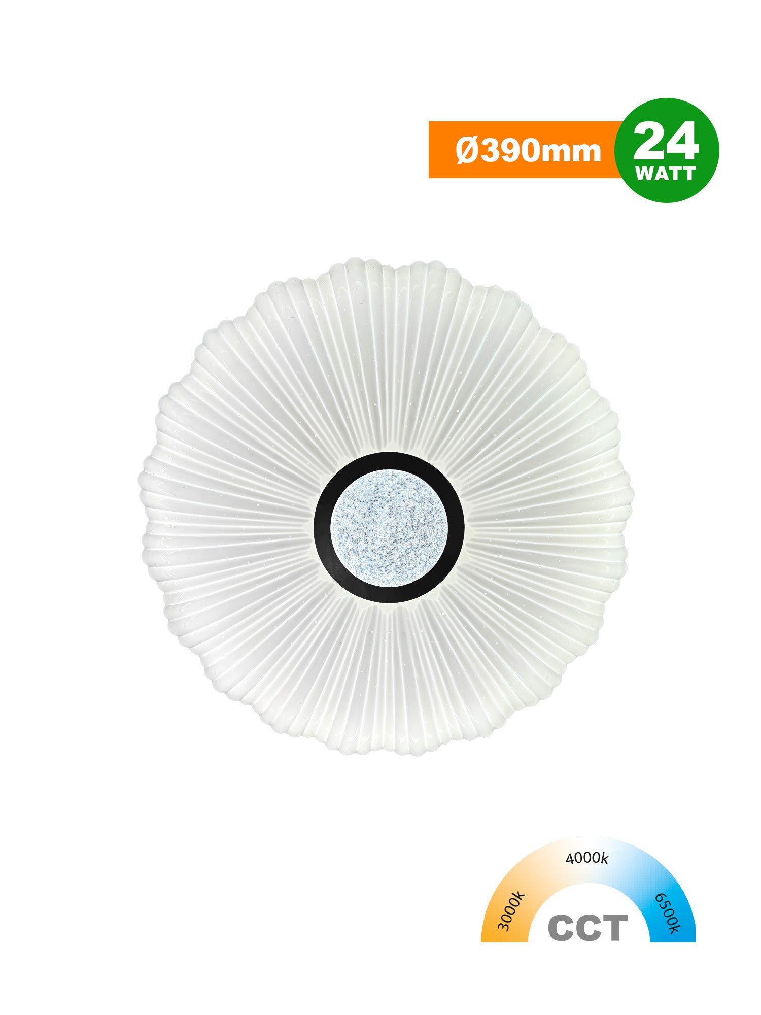 DOME LIGHT Plafoniera LED 3in1 24W/36W SKU 19623