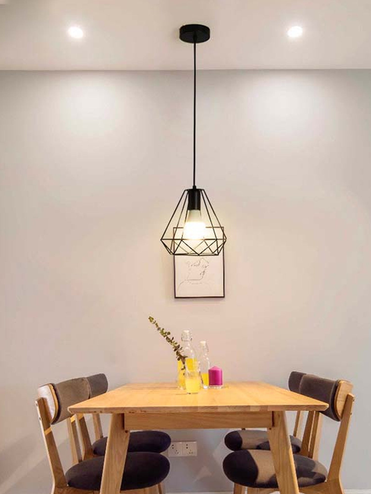 Lampadario a Sospensione Nero FEEL 1465