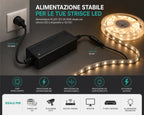 12V Alimentatore 5A 60W con Spina