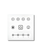Telecomando da Parete DIM 4 Zone Full Touch