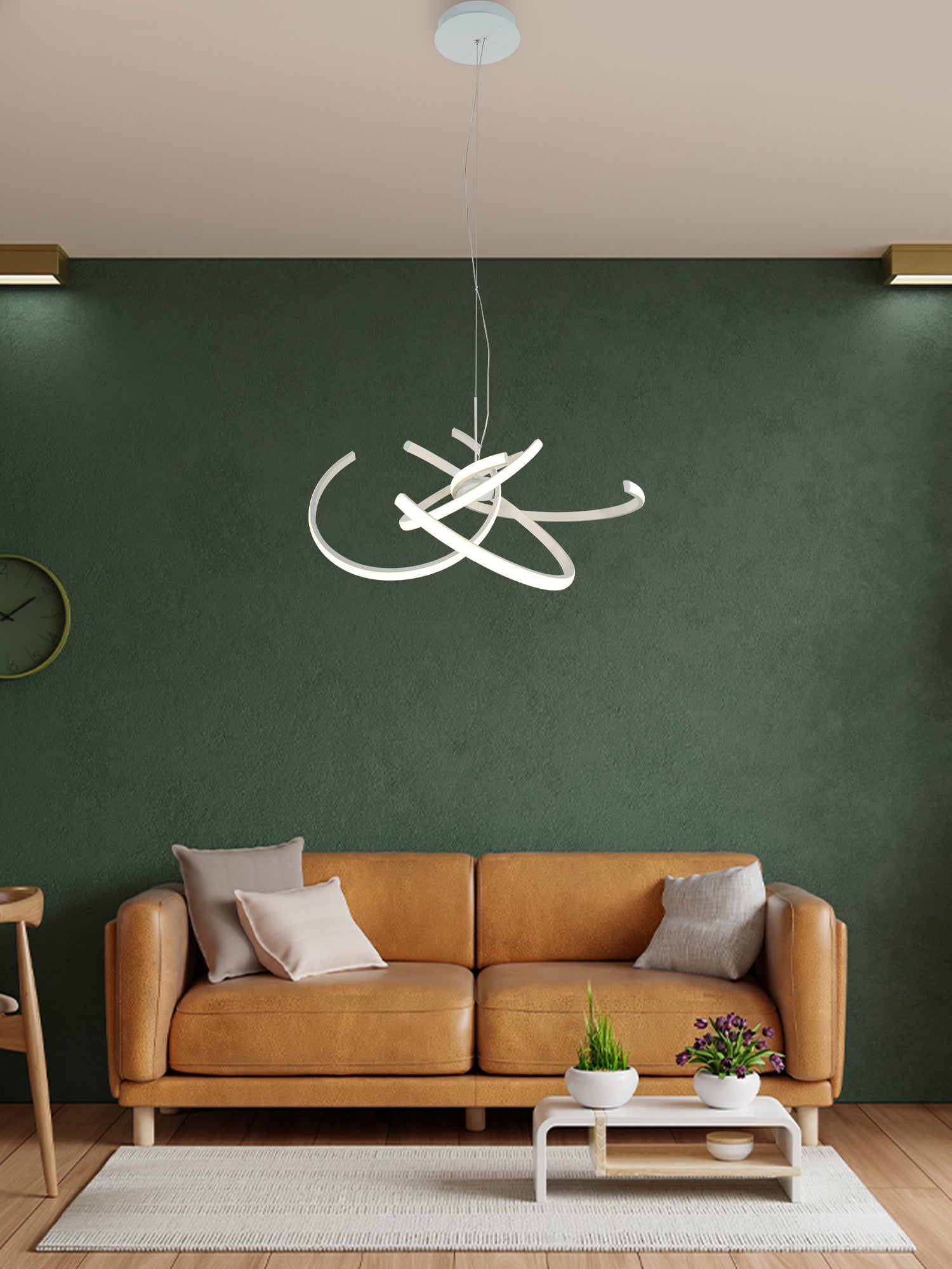 Elisa Vortice SP 48W Lampadario LED a Sospensione