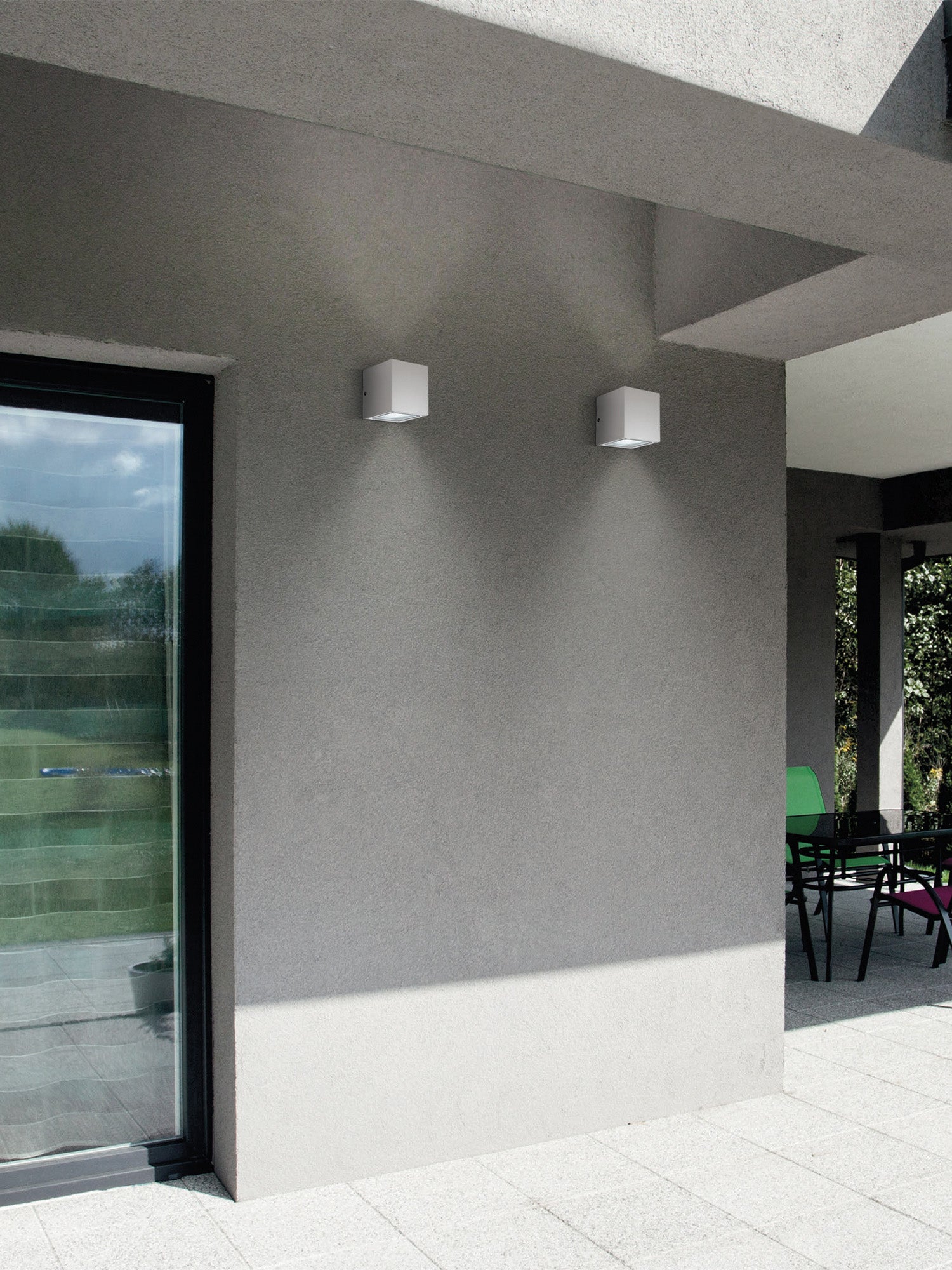 Applique LED Esterno Doppio fascio di luce Apo Immagine secondaria del prodotto