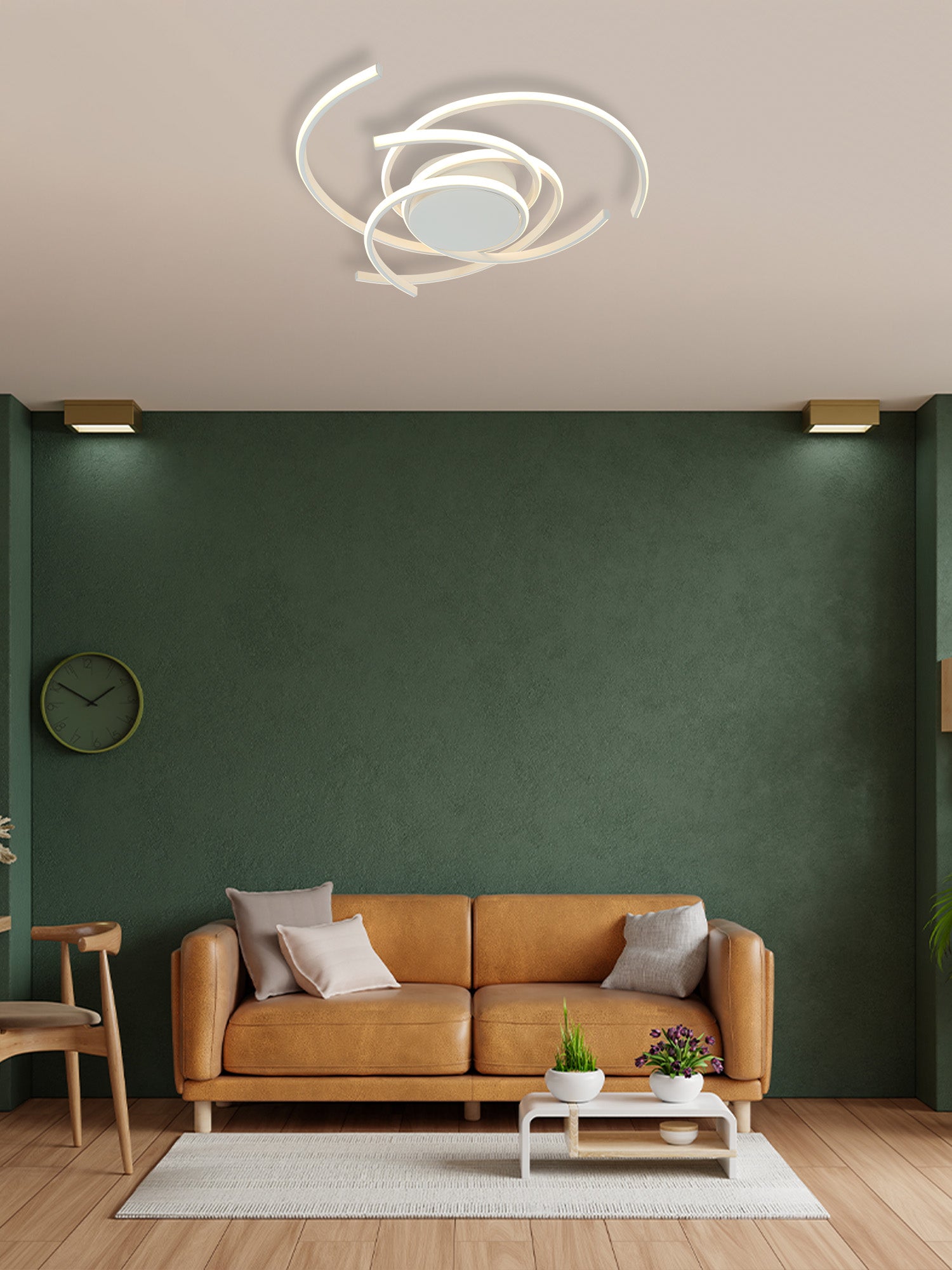 Elisa Vortice 60w  Luce Naturale Lampadario LED a Soffitto Immagine principale del prodotto