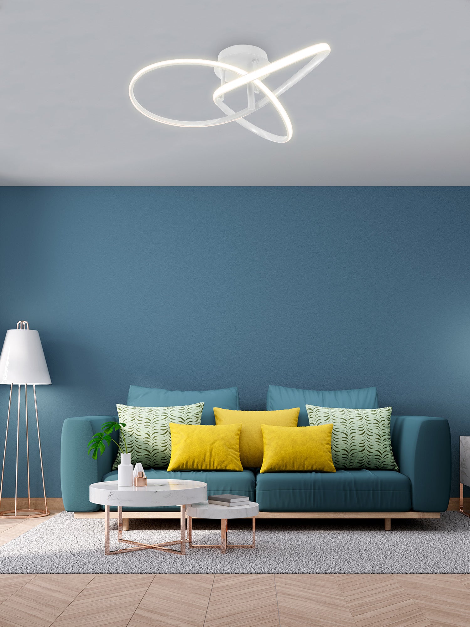 Elisa Nodo M 39W Luce Naturale 4000K Lampadario LED a Soffitto Immagine principale del prodotto