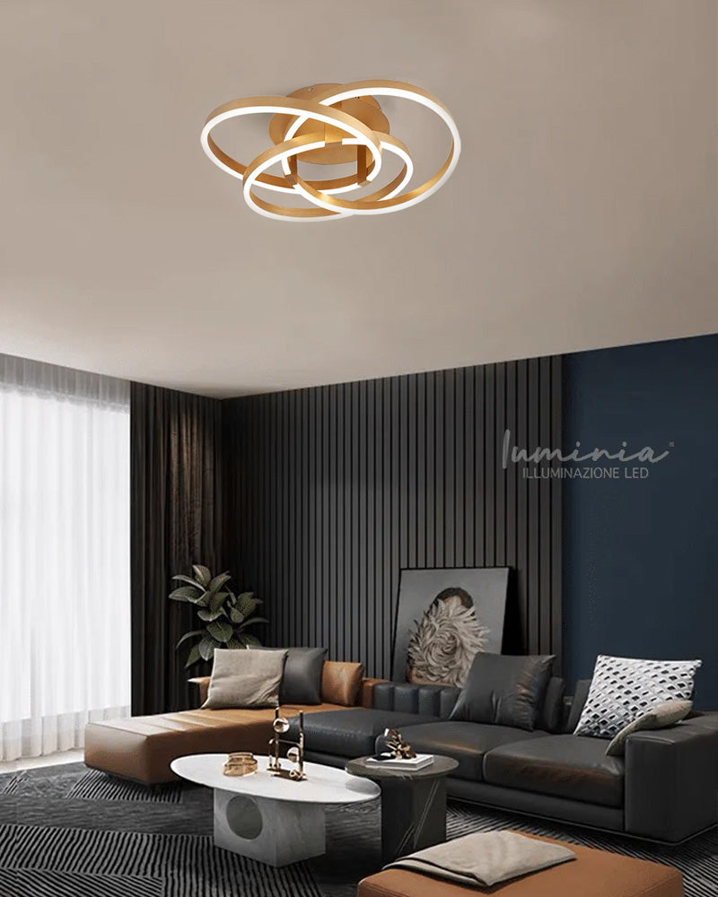 GIULIA ROSA 9178-3 Lampadario LED a Soffitto SMART