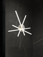 Raggio 4 Bianco 30W luce Naturale 4000K Lampadario LED a Soffitto