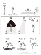 Paletto LED Solare Giardino con Sensore PANTETE 65cm