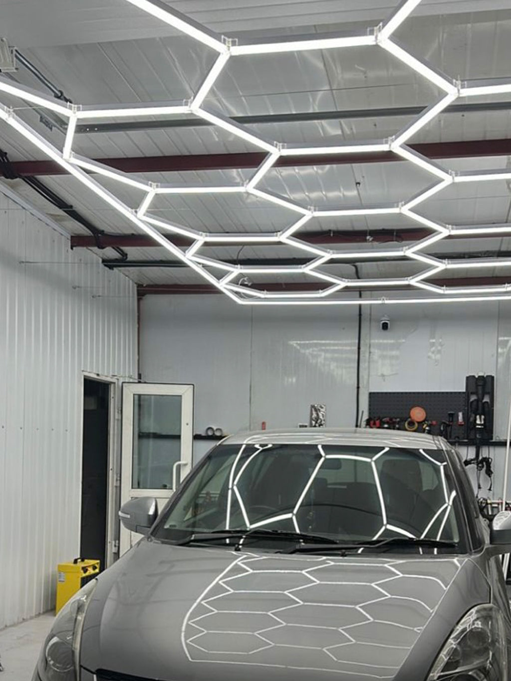 Pannello LED Esagonale 14 Moduli – 243.84 cm x 482.60 cm– 6500K – 534W