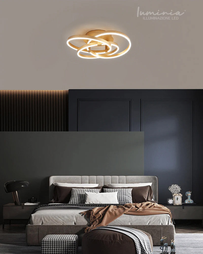 GIULIA ROSA 9178-3 Lampadario LED a Soffitto SMART