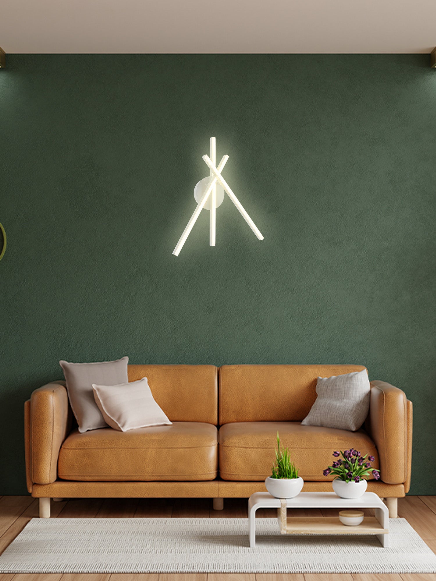 Lampadario Raggio 3 18W Luce Naturale 4000K