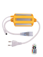 Striscia LED 220V SMD5050 RGB 60LED/m IP67 su Misura