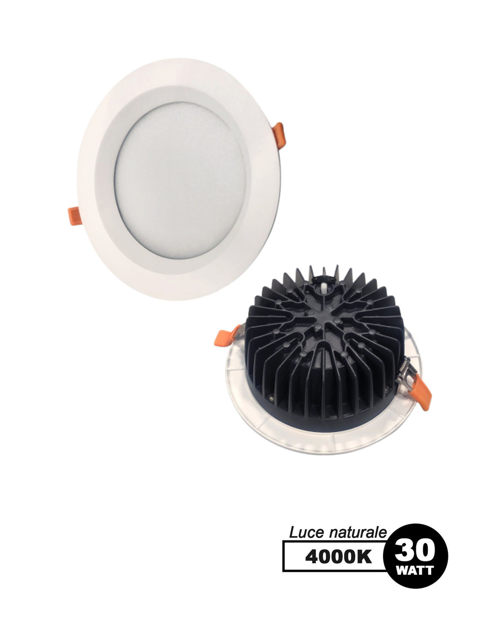 Faretto LED da incasso 30W TD06K30S dettaglio