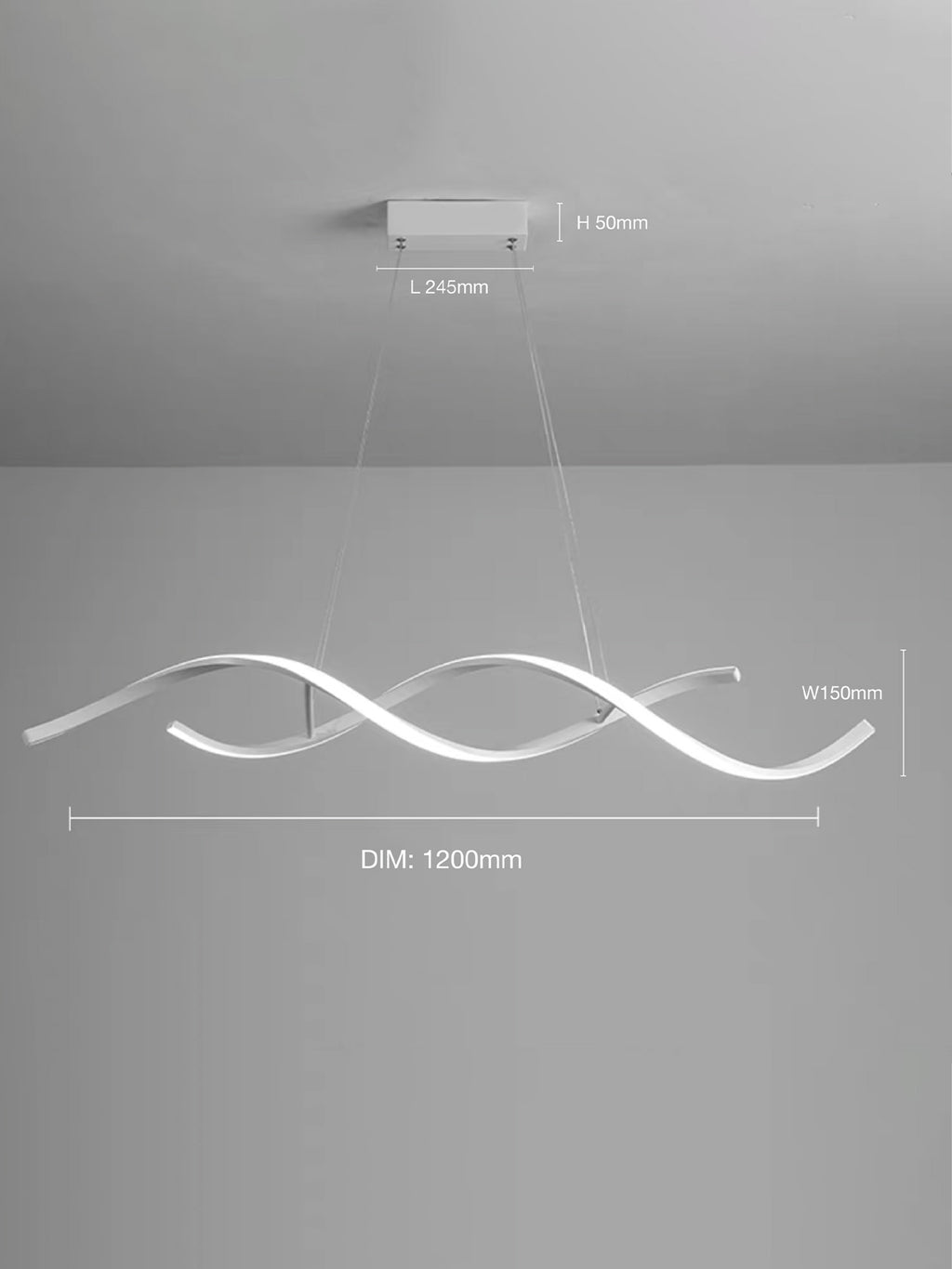 Giulia Infinity 9252-2 Lampadario LED a sospensione