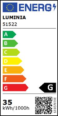 Elisa Sasso 34W Luce Naturale 4000K Lampadario LED a Soffitto