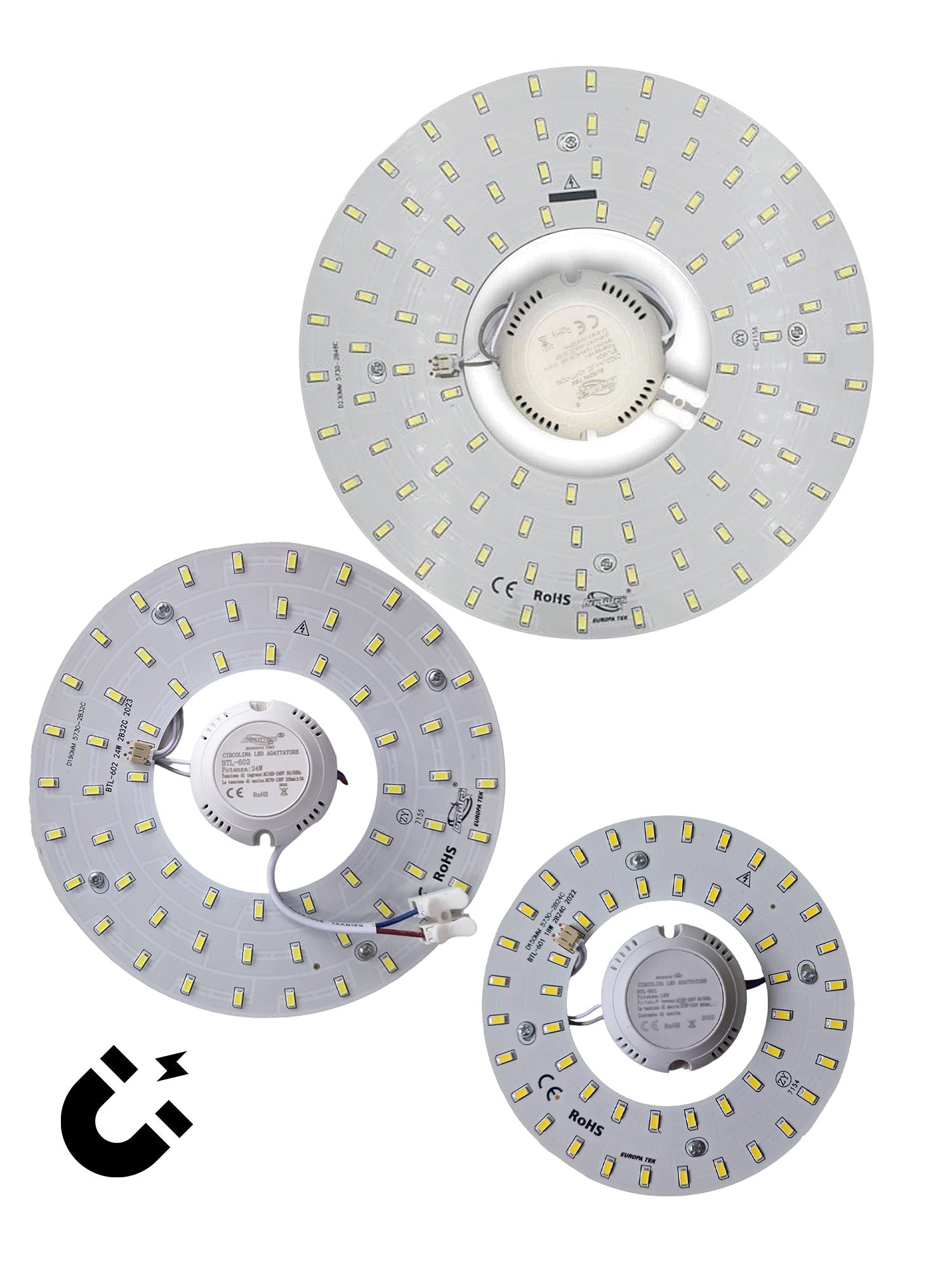 CIRCOLINA LED RICAMBIO PER PLAFONIERE/LAMPADARI Immagine principale del prodotto