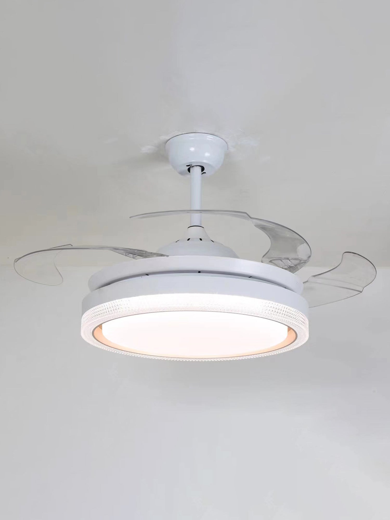 Ventilatore Da Soffitto a LED Con Illuminazione, Lampada a Sospensione  Dimmerabi 313057437416