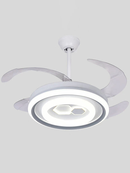 Ventilatore da Soffitto a Luce LED con Pale Pieghevoli 9090 – Luminia Led