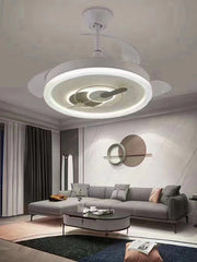 Ventilatore da Soffitto a Luce LED con Pale Pieghevoli 9041
