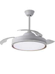 Ventilatore da Soffitto a Luce LED con Pale Pieghevoli 8950