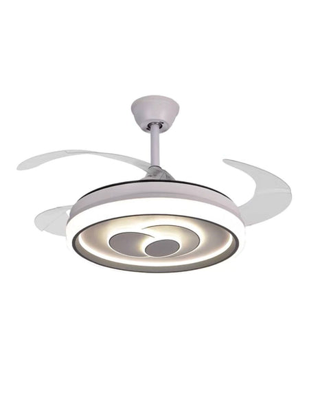 Ventilatore da Soffitto a Luce LED con Pale Pieghevoli 8003 – Luminia Led