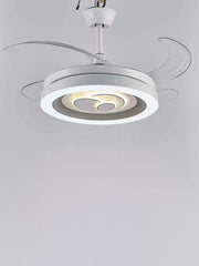 Ventilatore da Soffitto a Luce LED con Pale Pieghevoli 8003