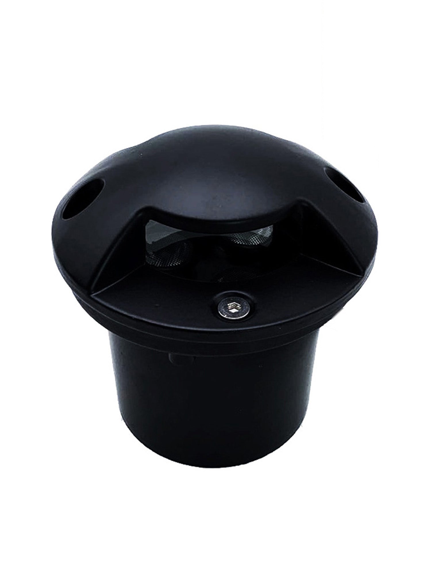 Faretto a led segnapasso con cupola 1 lato IP65 Giardino Int 92mm Est 100mm Immagine secondaria del prodotto