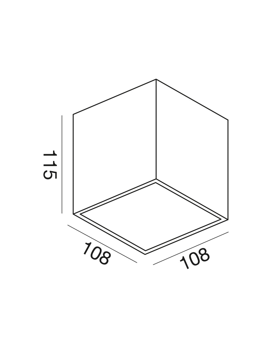 Applique LED Esterno Doppio fascio di luce Apo