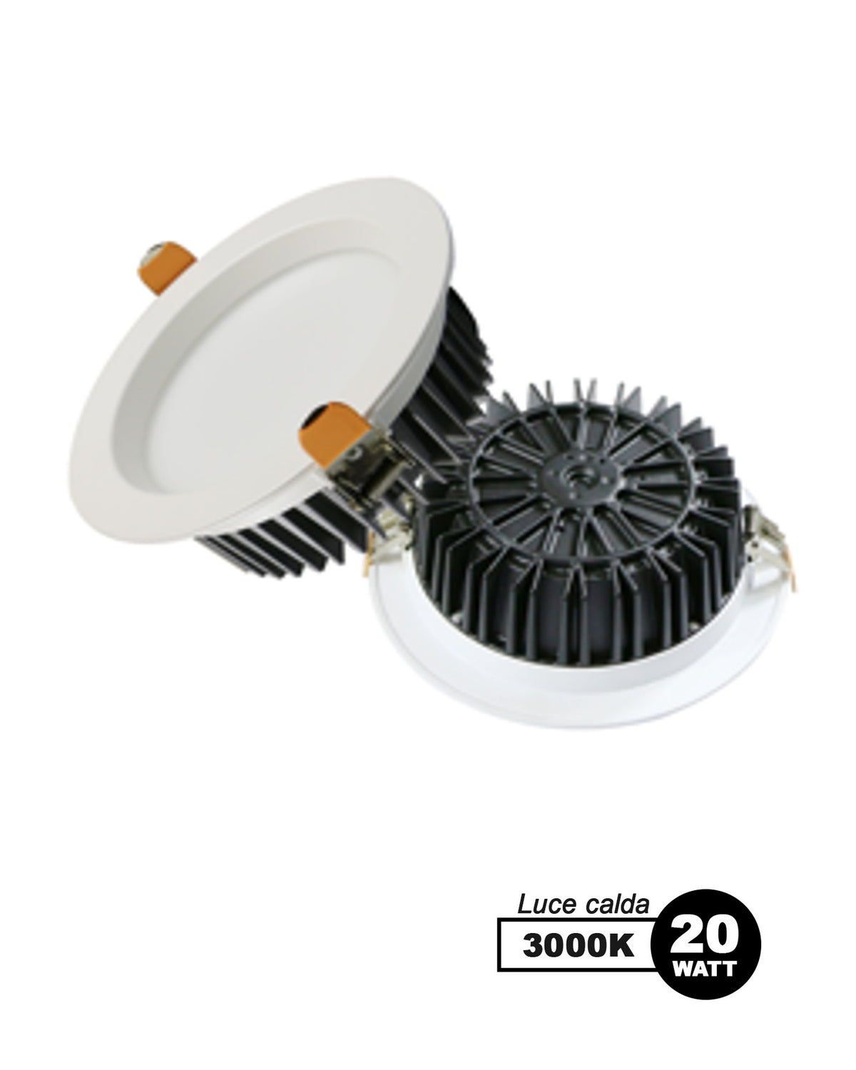 Downlight LED da incasso 20W Q2-50