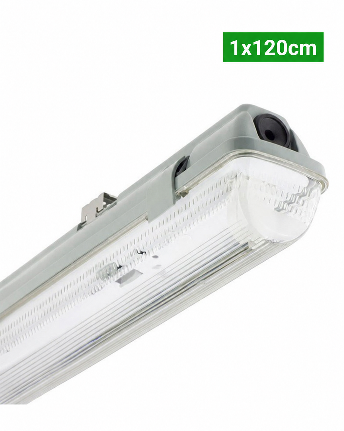 Plafoniera stagna per tubo LED T8 singola 120cm Immagine principale del prodotto