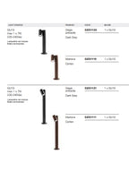 Lampioncino Esterno GU10 Spot Orientabile