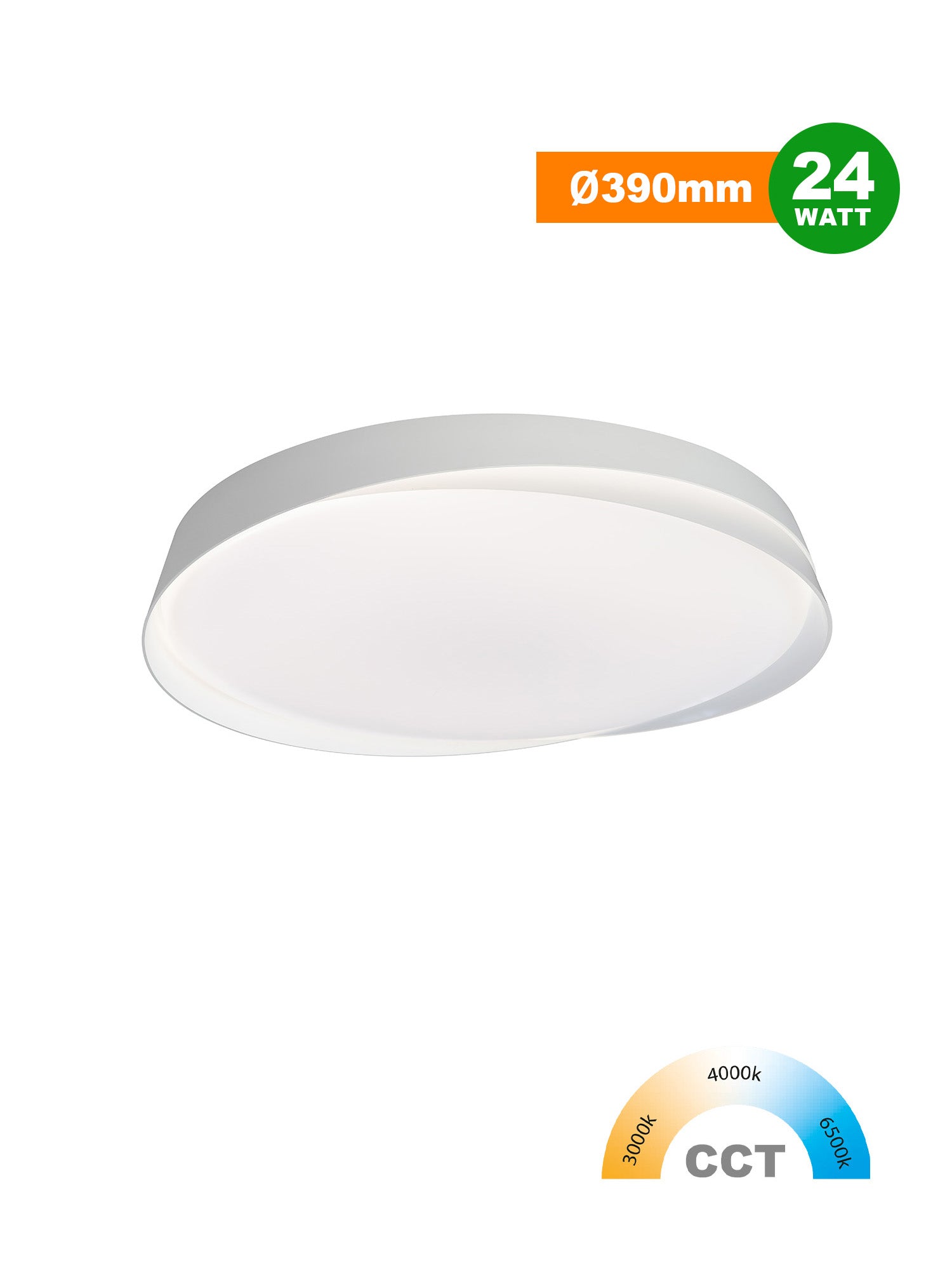 DOME LIGHT Plafoniera 3in1 24W/36W sku 53137