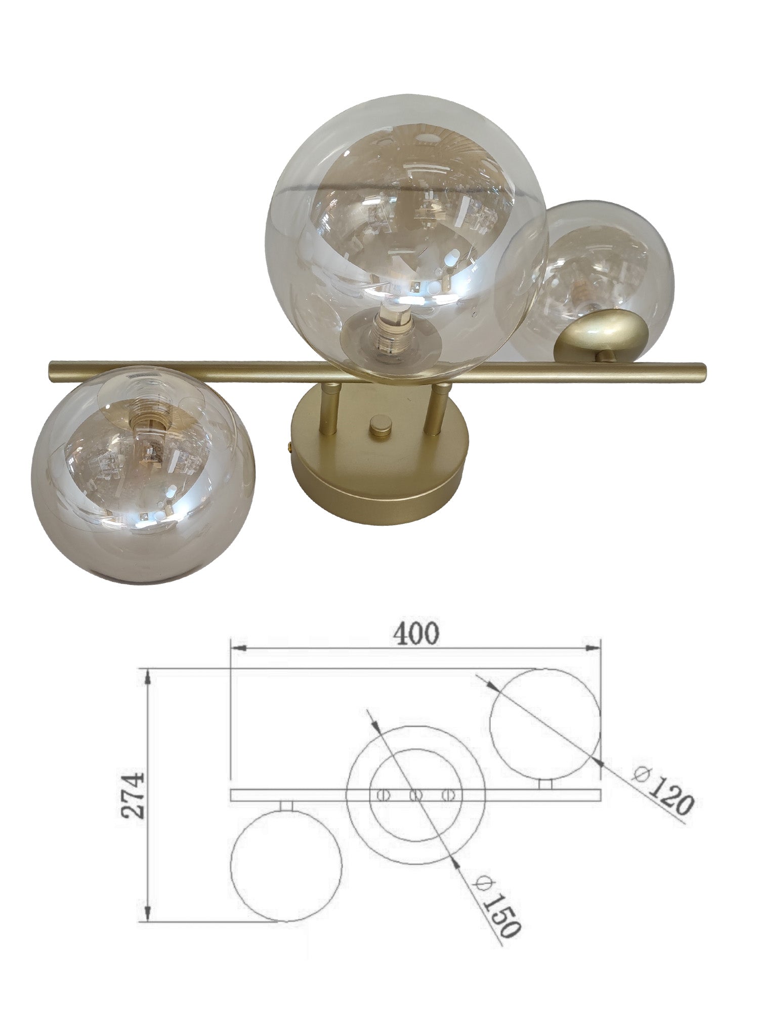 Lampadario FEEL 8088-3