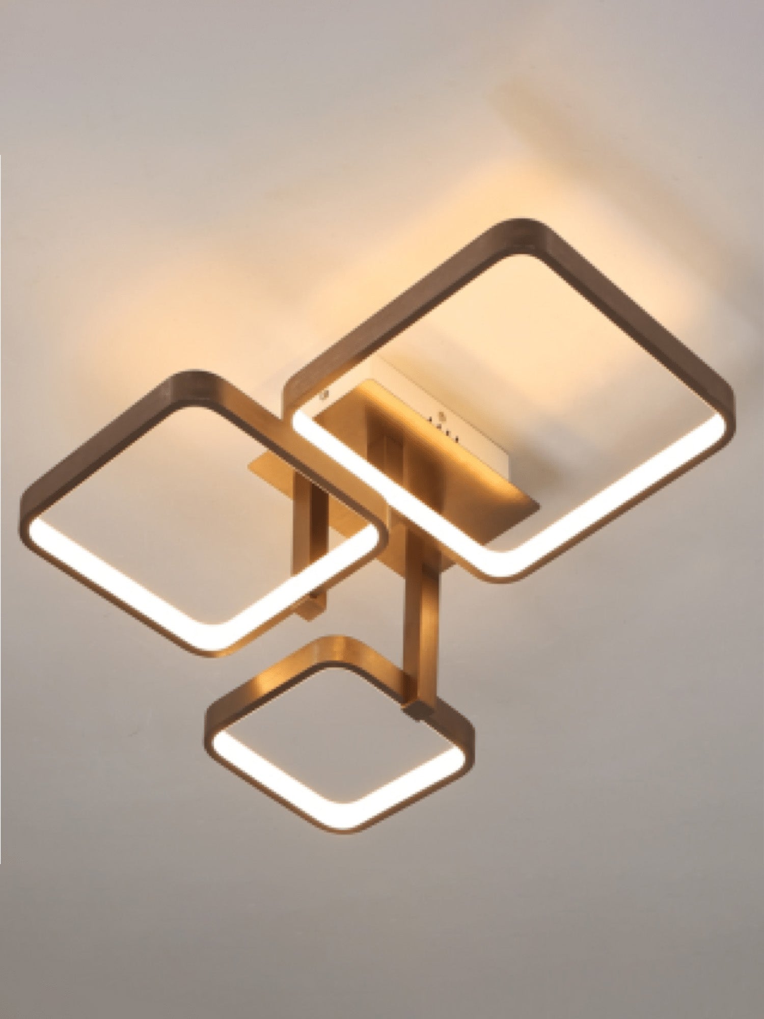 GIULIA 8153-3 Bronzo Lampadario LED a Soffitto