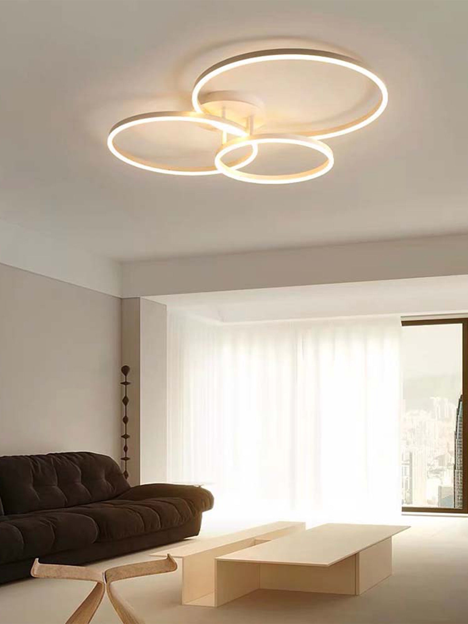 GIULIA PIANETA 9073-3 80W Lampadario LED a Soffitto SMART Immagine principale del prodotto
