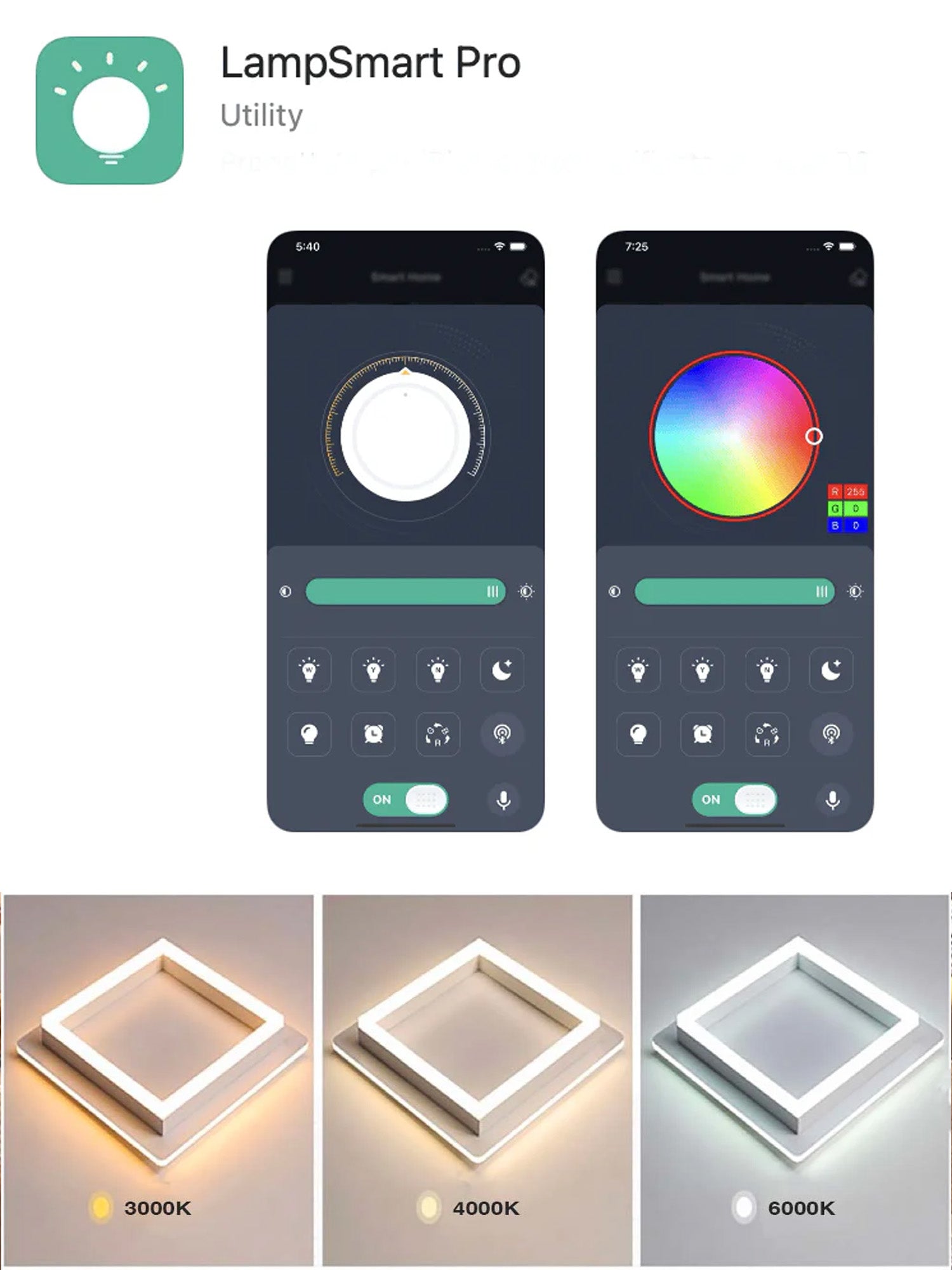 GIULIA LUCE 9273 Lampadario LED a Soffitto SMART