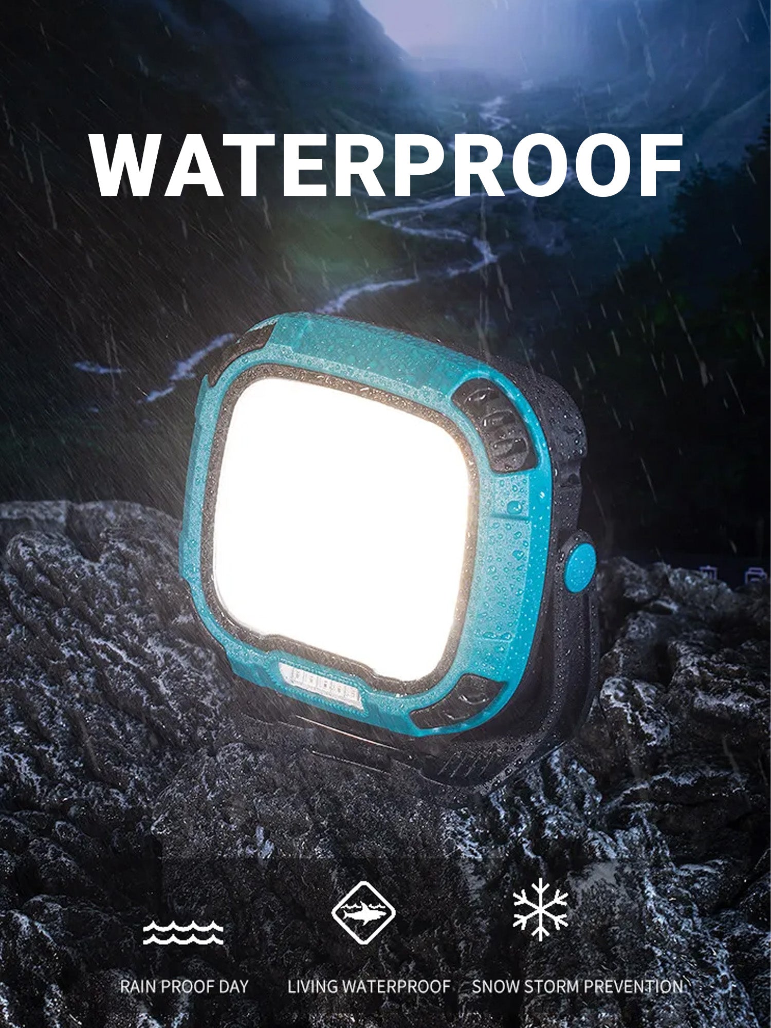 Torcia LED COB Ricaricabile