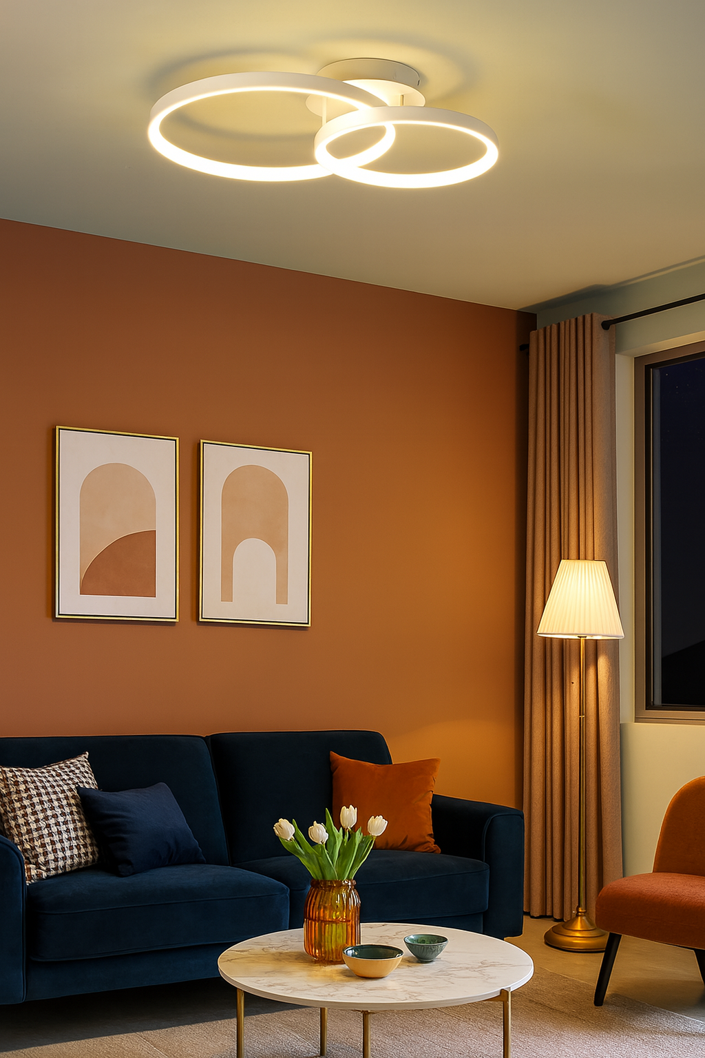 Elisa ORBITA 2 30w Lampadario LED a Soffitto