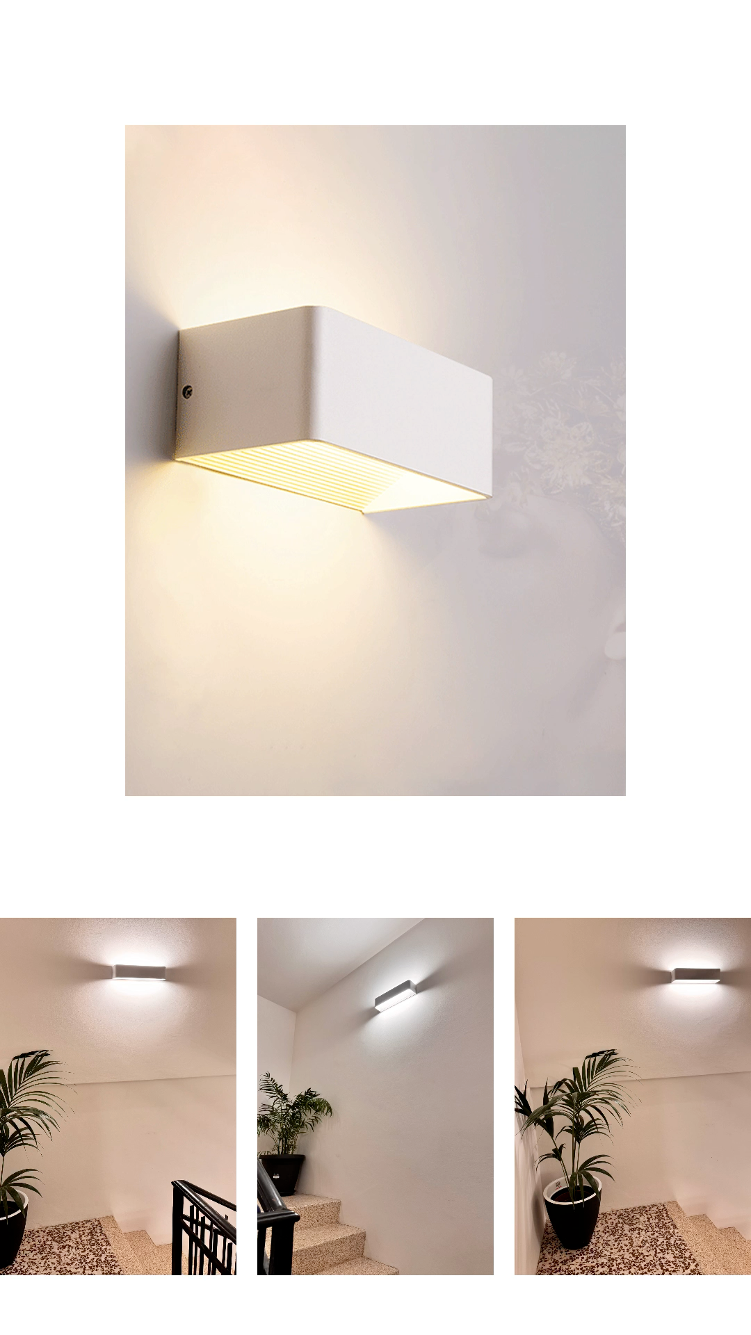 Applique 3510 Lampada da Parete Bianco IP20