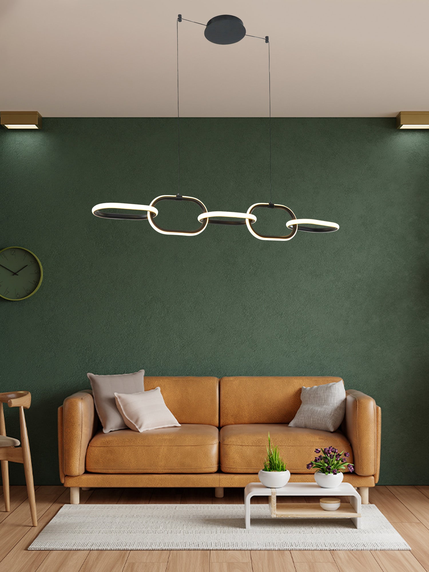Elisa Catena 42W Luce Calda 3000K Lampadario LED a Sospensione Immagine principale del prodotto