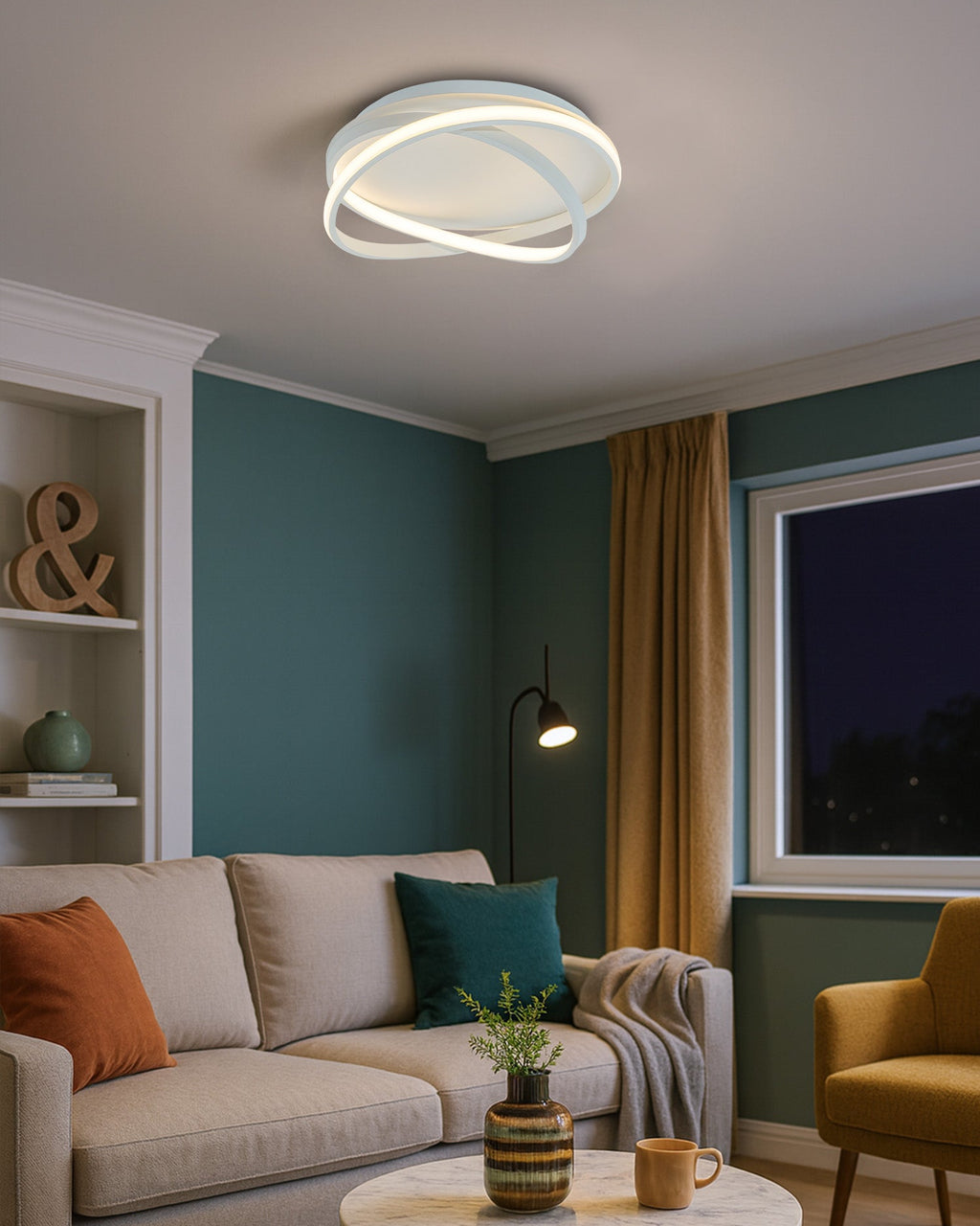 Elisa VORTICE 2 40w Lampadario LED a Soffitto