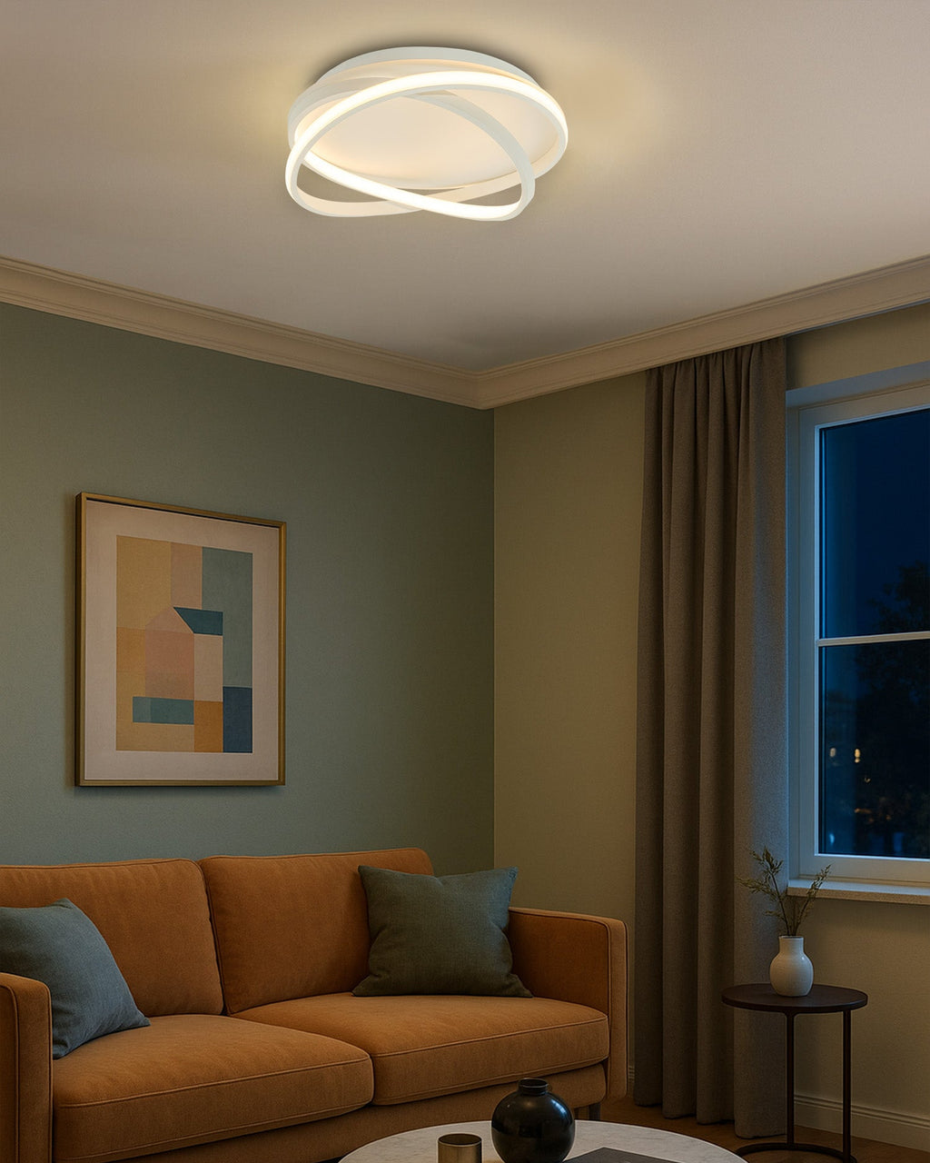 Elisa VORTICE 2 40w Lampadario LED a Soffitto