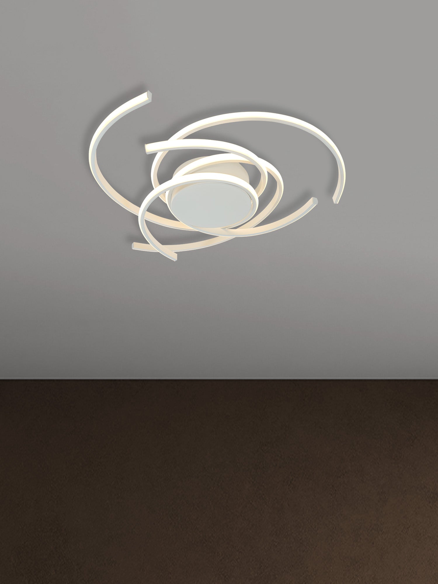 Elisa Vortice 60w  Luce Naturale Lampadario LED a Soffitto