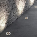 Faretto a led segnapasso calpestabile 5W IP65 Int. 90mm Est. 100mm