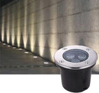 Faretto a led segnapasso calpestabile 3W IP65 Int. 75mm Est. 80mm