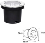 Faretto a led segnapasso calpestabile 7W IP65 Int. 110mm Est. 120mm