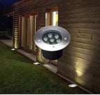 Faretto a led segnapasso calpestabile 7W IP65 Int. 110mm Est. 120mm